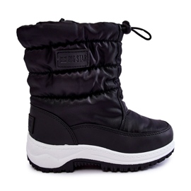 Children's Snow Boots On Slider Big Star KK374235 Black