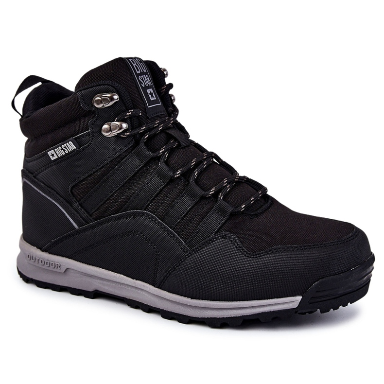 Men's Trekking Warmed Shoes Big Star KK174371 Black