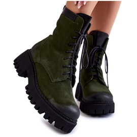 PL5 Classic Green Suede Warm Boots Caima PL5 Classic Green Suede Warm Boots Caima