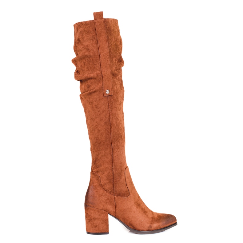 Suede women's Shelovet brown boots