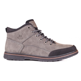 Shelovet men's high boots grey