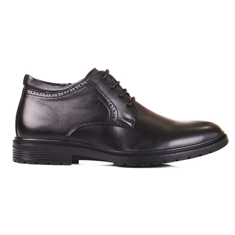 Men's shoes made of eco leather Shelovet black