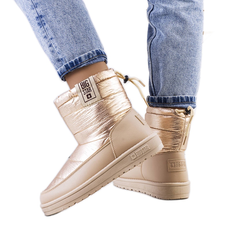 Big Star Golden snow boots II274121 beige