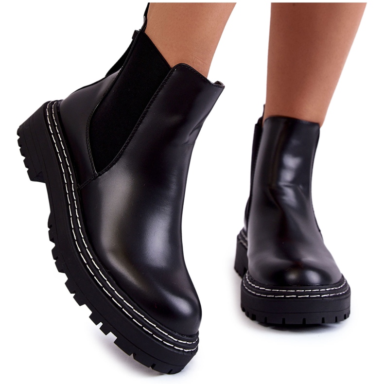PA1 Classic Women's Jodhpur boots Black Atelio