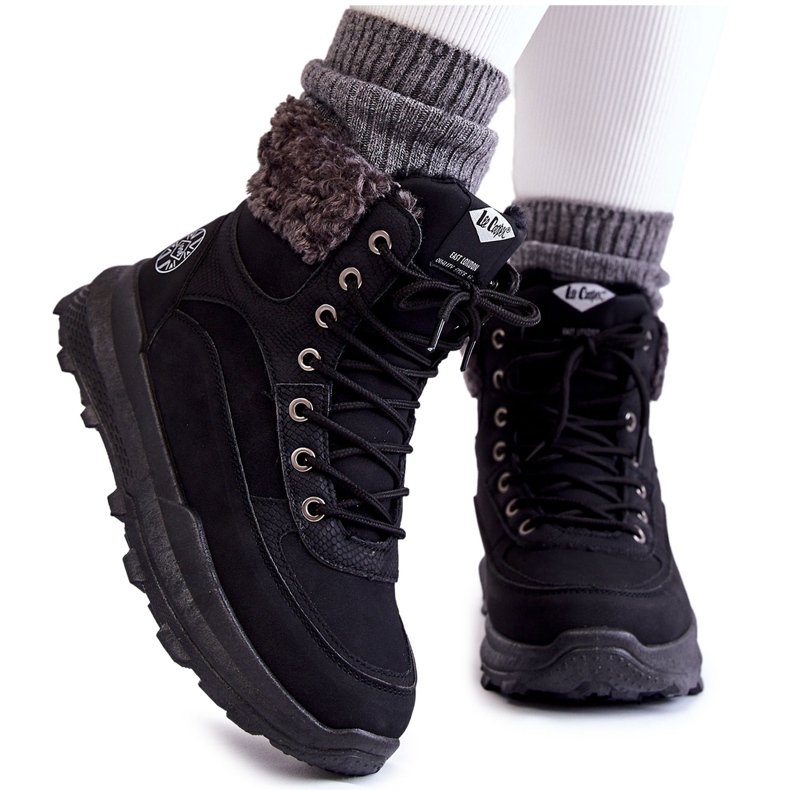 Warm Boots Black Lee Cooper LCJ-22-44-1362