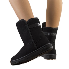 Black snow boots Big Star KK274618