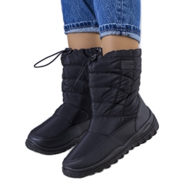 Big Star Black snow boots KK274599 Big Star Black snow boots KK274599