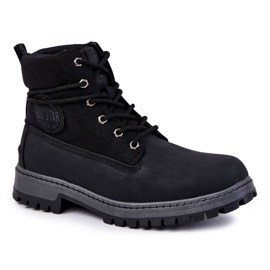 Men's Boots Memory Foam Big Star KK174206 Black