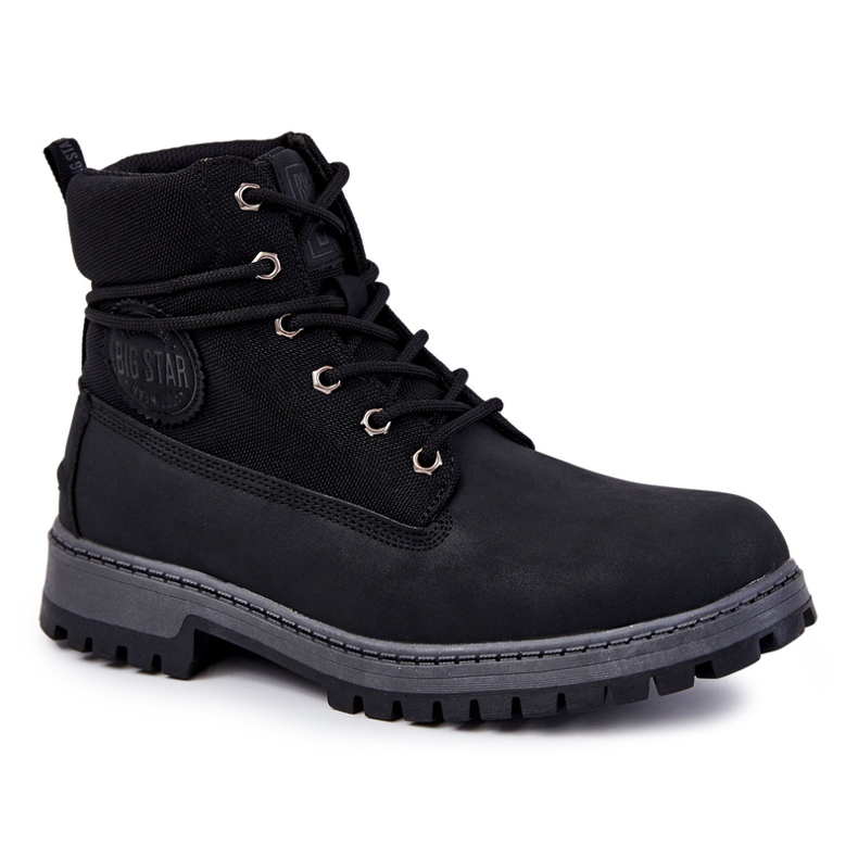 Men's Boots Memory Foam Big Star KK174206 Black