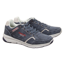Men's casual sports shoes navy blue McBraun