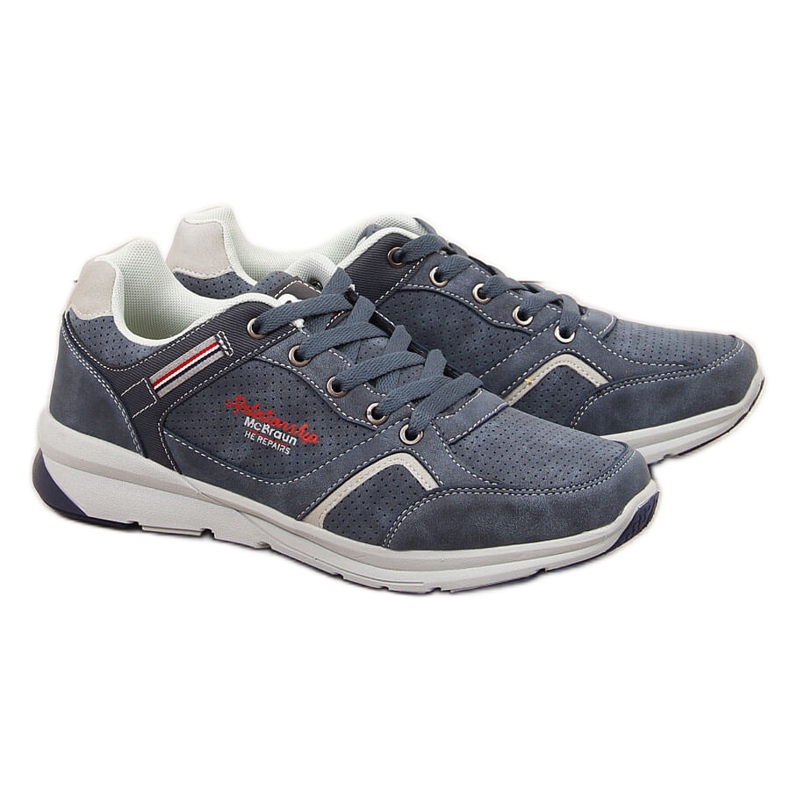 Men's casual sports shoes navy blue McBraun Men's casual sports shoes navy blue McBraun