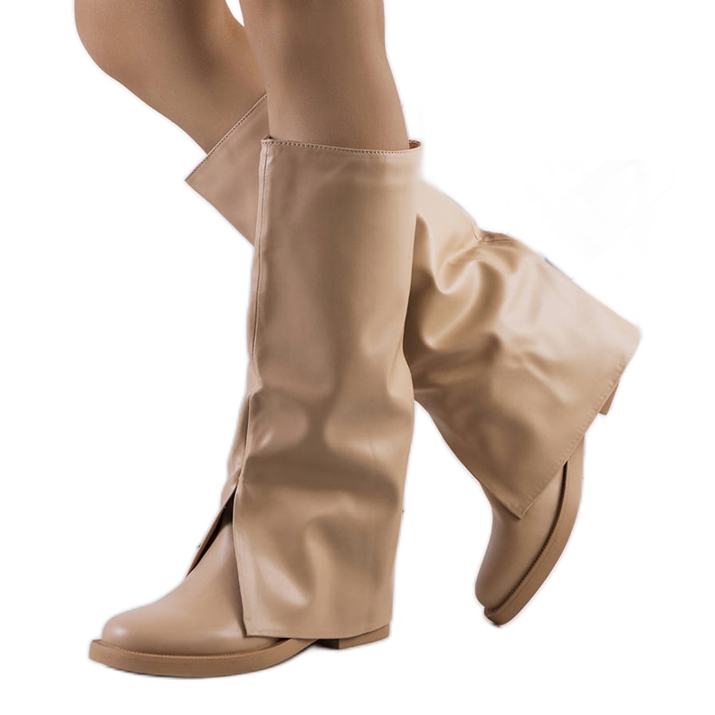 PA1 Beige Moerna boots