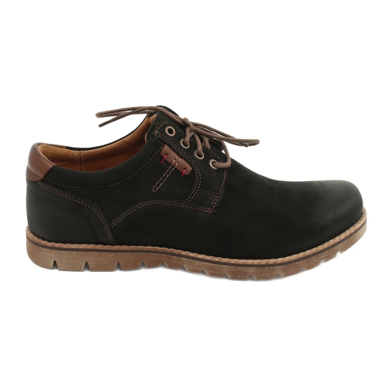 Men's Riko 761 casual lace-up shoes, black