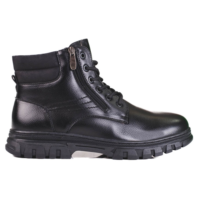 SHELOVET Black winter men's high boots