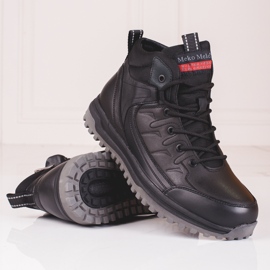 SHELOVET Black men's high boots SHELOVET Black men's high boots