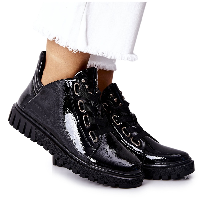 Lacquered Shoes Sergio Leone PB210 Black Lacquered Shoes Sergio Leone PB210 Black