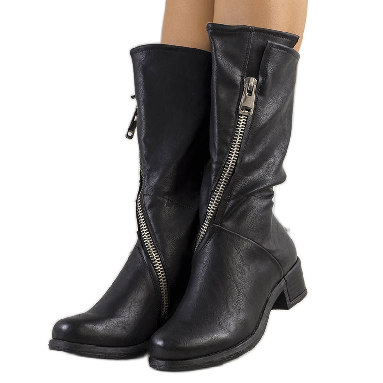 PA1 Black Castel boots PA1 Black Castel boots