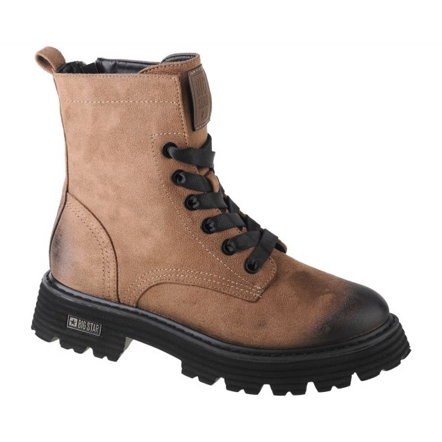 Big Star Hiking Boots W KK274504 brown black Big Star Hiking Boots W KK274504 brown black