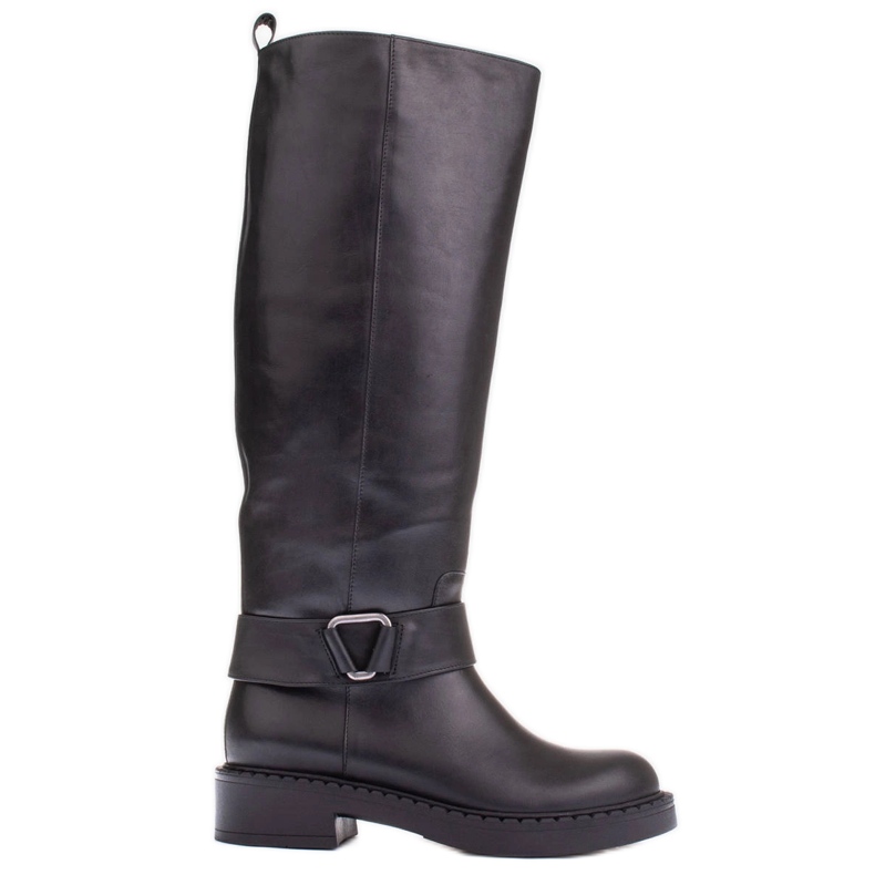 Marco Shoes Boots with a wider upper black