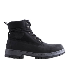 Black men's hiking boots Big Star KK174206-906