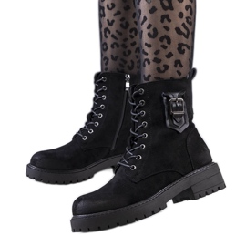 Judy's black trappers