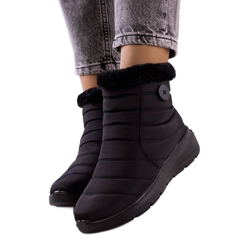 PA1 Black Reign quilted boots PA1 Black Reign quilted boots