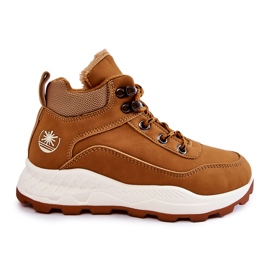 Children's Warm Boots Camel Otto brown