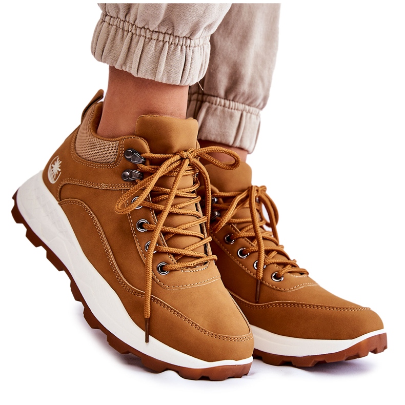 PA1 Women's Warm Trekking Shoes Trappers Camel Otto brown PA1 Women's Warm Trekking Shoes Trappers Camel Otto brown