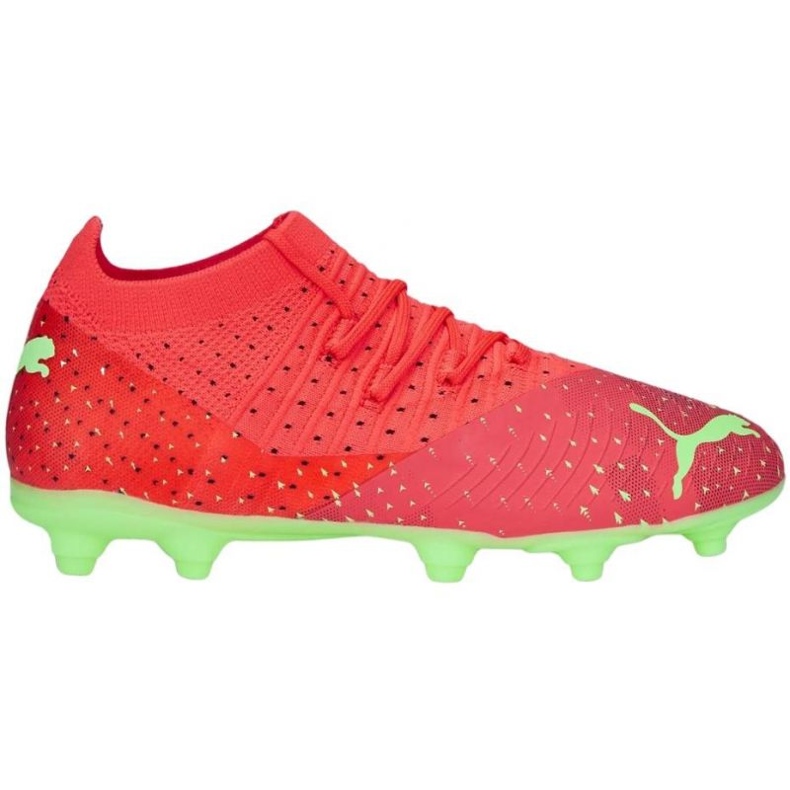 Puma Future 3.4 FG / AG Jr 107010 03 football boots orange oranges and reds