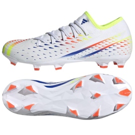 Adidas Predator Edge.3 L Fg M GW0995 football boots white white