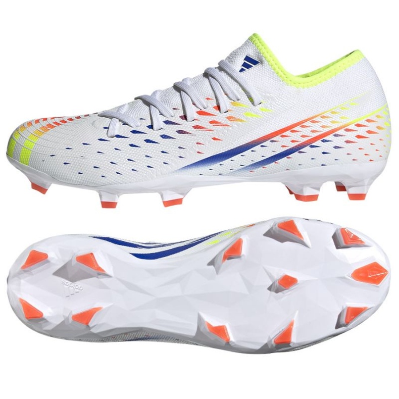 Adidas Predator Edge.3 L Fg M GW0995 football boots white white