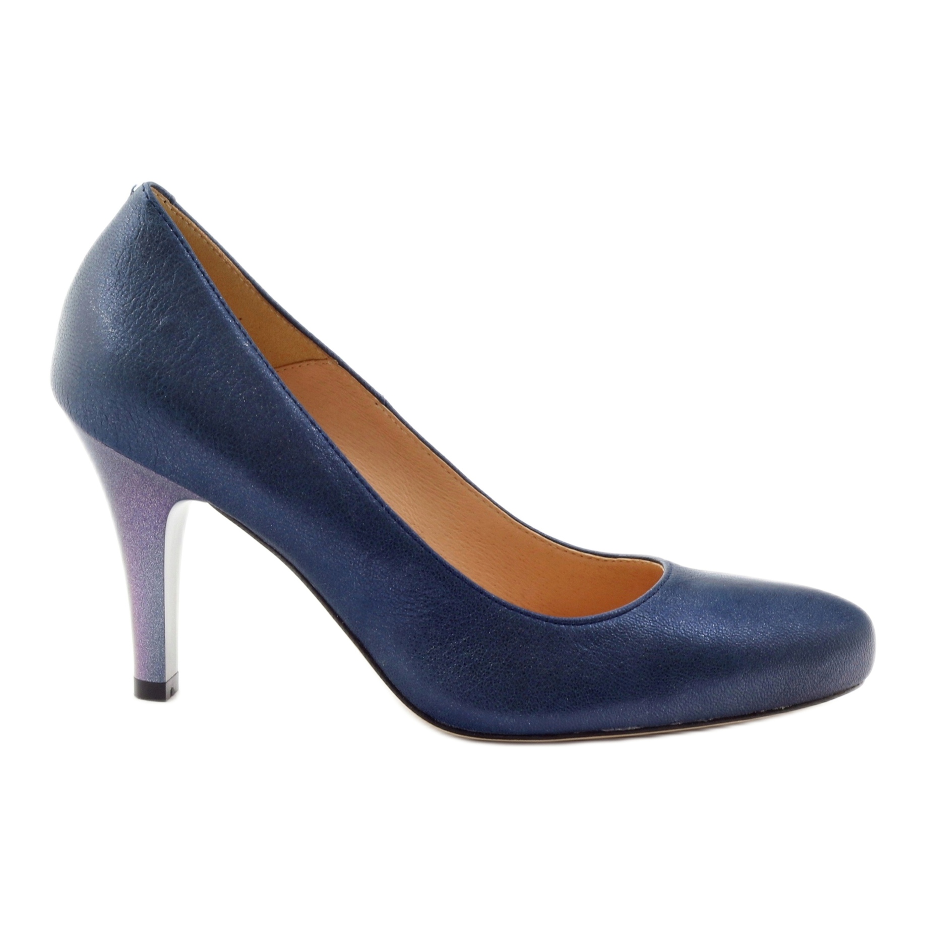 Comfortable sales blue heels