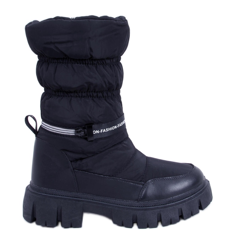BM Women's Lyte Black snow boots
