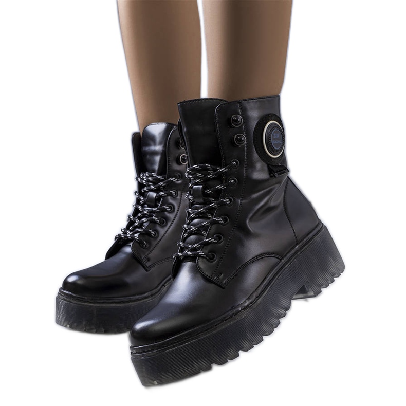 Black women's Laureano boots