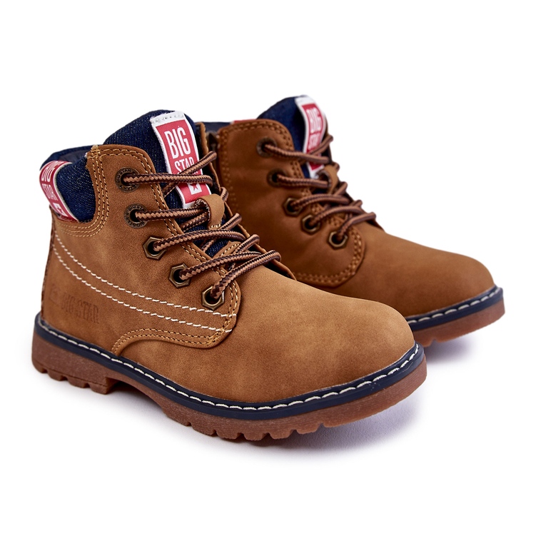 Children's Trappers Big Star KK374130 Camel brown