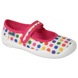 Befado children's slippers pink with colorful wheels 114x494