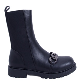 BM Women's boots with a flexible Corrin Black upper