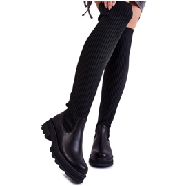 PA1 Women's Socks Over The Knee Boots Glorie Black PA1 Women's Socks Over The Knee Boots Glorie Black