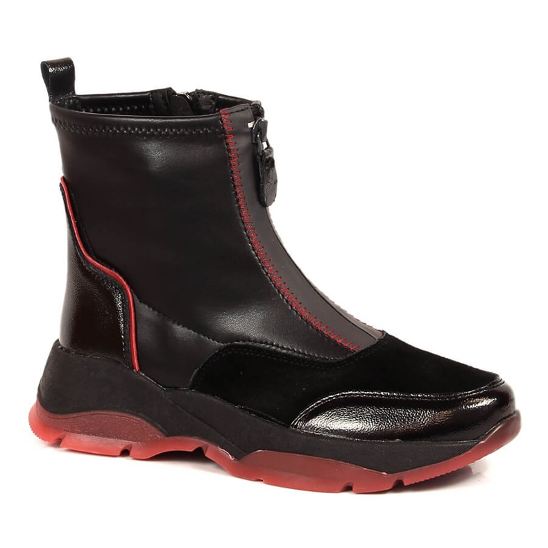 Women's black leather insulated boots Filippo Women's black leather insulated boots Filippo