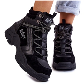 Women's Trekking Shoes Trappers Lee Cooper LCJ-22-31-1441 Black Women's Trekking Shoes Trappers Lee Cooper LCJ-22-31-1441 Black