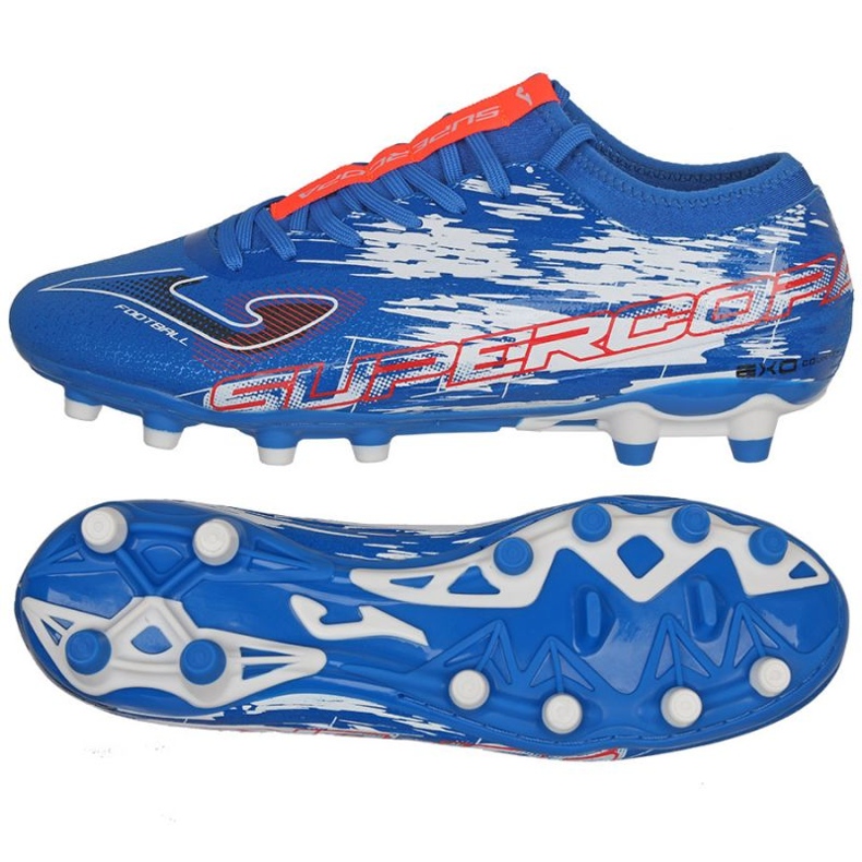 Joma Super Copa 2204 Fg M SUPW2204FG football boots blue blue Joma Super Copa 2204 Fg M SUPW2204FG football boots blue blue