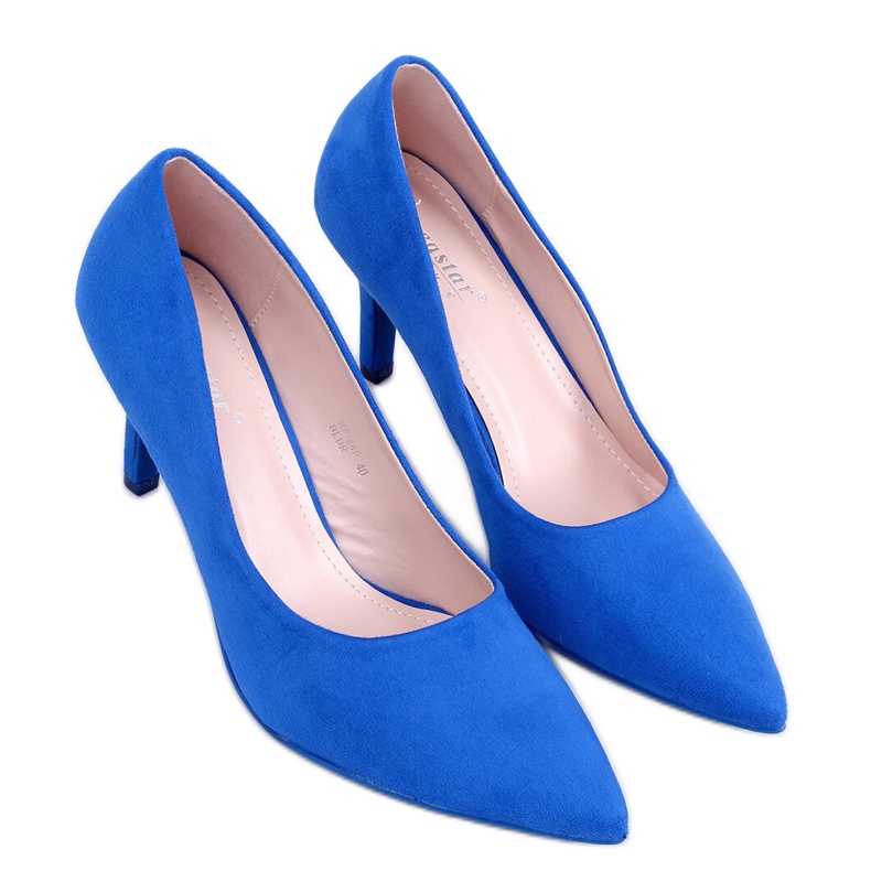 PA1 Classic women's Eurielle Blue high heels PA1 Classic women's Eurielle Blue high heels