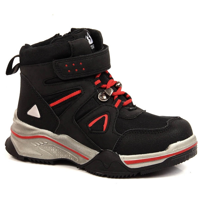 Boys' shoes insulated with sheep wool black News