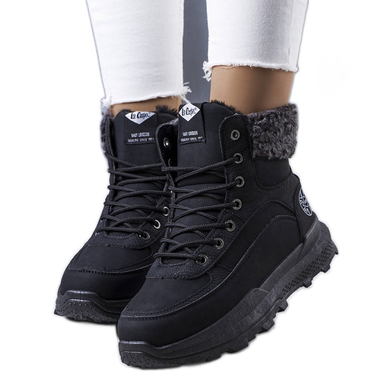Black insulated boots LCJ-22-44-1362L Lee Cooper Black insulated boots LCJ-22-44-1362L Lee Cooper