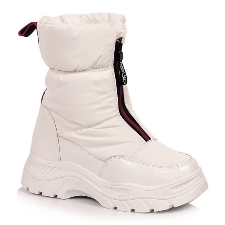 Snow boots on the insulated platform Filippo W PAW401B white