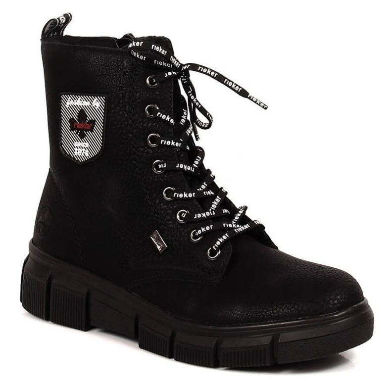 Rieker W RKR557 waterproof comfortable boots black