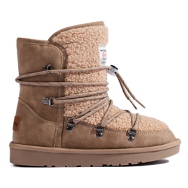 Warm beige shelovet women's snow boots Warm beige shelovet women's snow boots