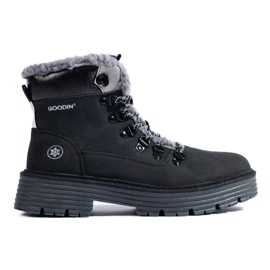 Black Shelovet women's hiking boots