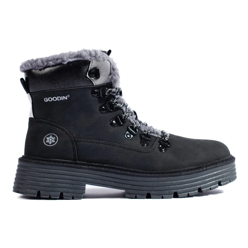 Black Shelovet women's hiking boots
