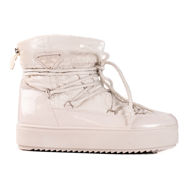 Women's light beige shelovet snow boots Women's light beige shelovet snow boots
